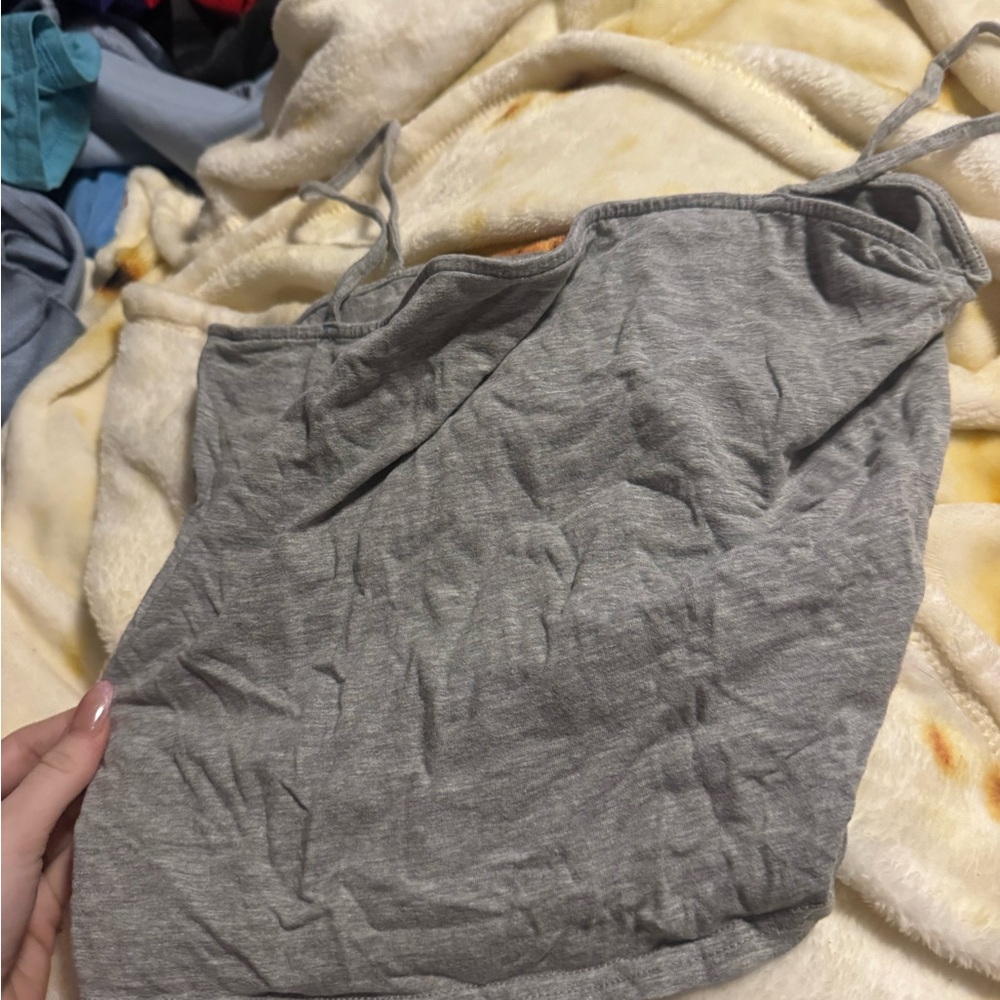 Gray Women's Camisole Top